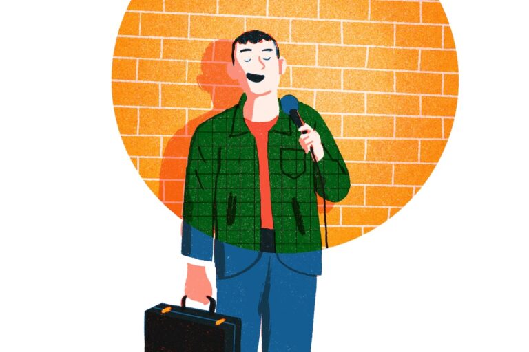 Stand-up is my side gig, but I’m not cashing in just yet.