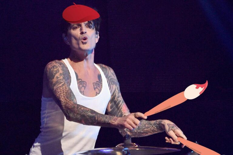 Tommy Lee Unveils New Artistic Take on Famous Nude Image