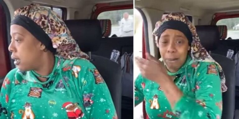 A Black woman’s vehicle malfunctioned outside a white man’s home, and his response moved her to tears.