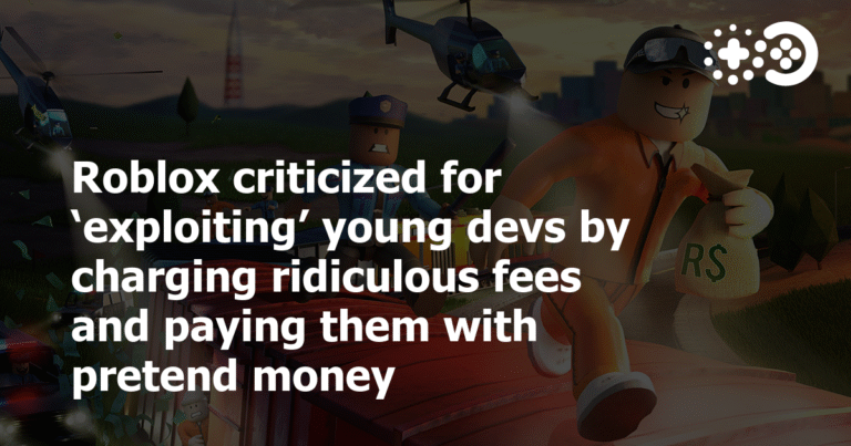 Roblox faces backlash for taking advantage of young developers by imposing high fees and compensating them with virtual currency.