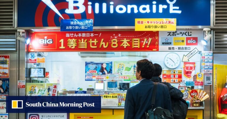 Japanese man wins $3.8 million lottery, conceals winnings from wife and lives in hidden luxury.