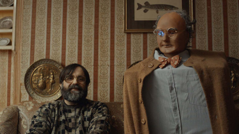 The Creation of the UK Comedy’s 7-Foot Cardboard Robot