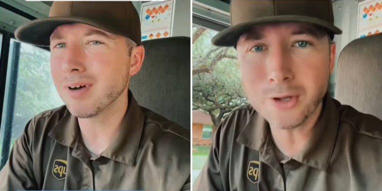 UPS driver delivers a straightforward message regarding stay-at-home mothers and entitlement.